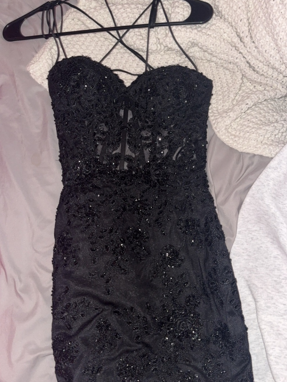 Black Sherri hill dress